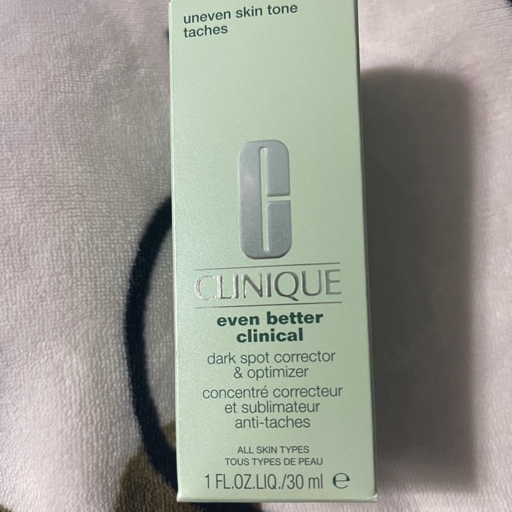 Clinique even better dark spot corrector